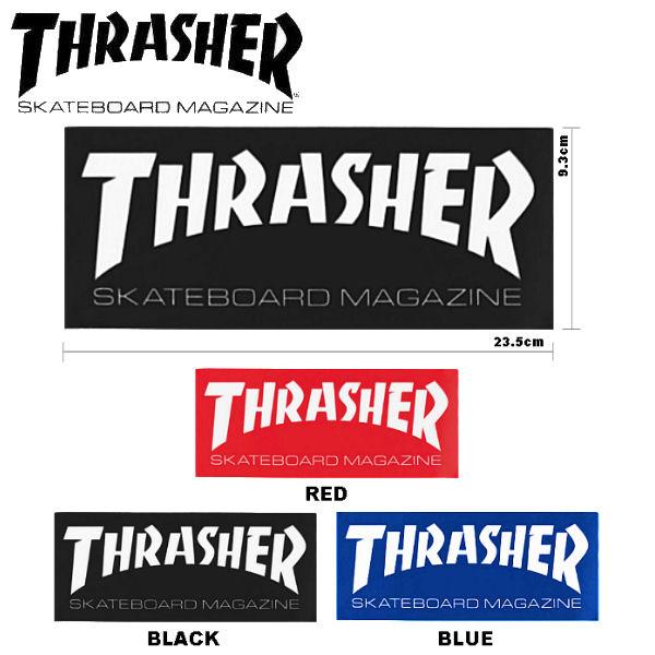 スラッシャー THRASHER SKATE MAG SUPER Sticker ステッカー スケート...