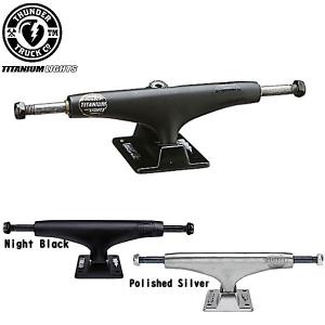 【THUNDER TRUCKS】サンダートラックス THUNDER TITANIUM LIGHTS 3トラック スケボー サンダー SKATE TRUCK  145~161 （2個1セット）【正規品】