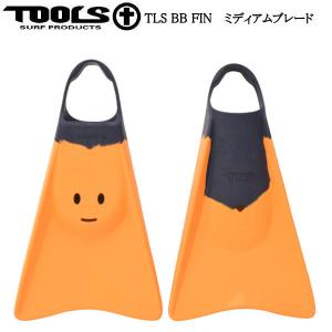 TOOLS トゥールス TLS BB FIN ORANGE ミディアムフィン 水かき ボディボード サーフィン 足ひれ 海 オレンジ S・M・L｜54TIDE