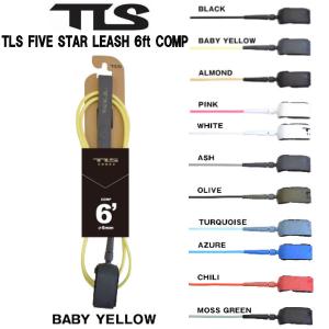 【TOOLS】トゥールスTLS FIVE STAR LEASH 6ft COMP リーシュコード  コンプ サーフィン サーフ ネオプレーン ベルクロ サーフィン 安い 6ft x 6mm｜54tide