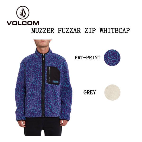 VOLCOM ボルコム 2021秋冬  MUZZER FUZZAR ZIP WHITECAP メンズ...