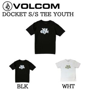 ボルコムVOLCOM  DOCKET S/S TEE YOUTH キッズ ジュニア 半袖Tシャツ ティーシャツ トップス 正規品｜54tide