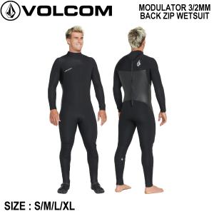 volcom ボルコム ウェットスーツ セミドライ レディース メンズ ボルコム VOLCOM MODULATOR 4/3MM BACK ZIP WETSUIT メンズ