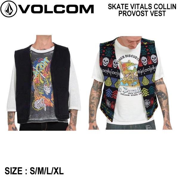 ボルコム VOLCOM メンズ デニム ベスト 着脱可能 アウター トップス 2WAY コリン・プロ...