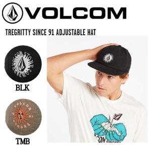 ボルコム VOLCOM TREGRITTY SINCE 91 ADJUSTABLE HAT メンズ キャップ スナップバック サーフィン スケートボード トップス ONE SIZE 2カラー【正規品