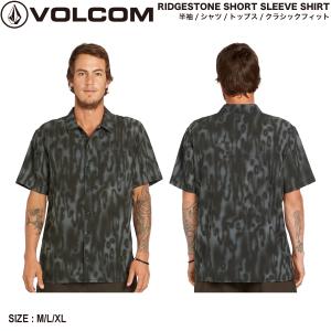 ボルコム VOLCOM メンズ カジュアルシャツ 半袖 トップス ストリート 柄 派手 正規品