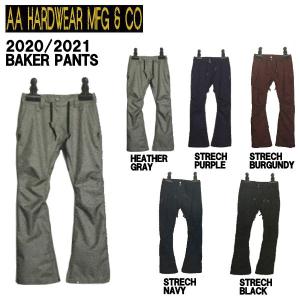 ダブルエーハードウェア AA HARD WEAR BAKER PANTS レディース スノーパンツ スノーボード S/M/L/XL｜54tide