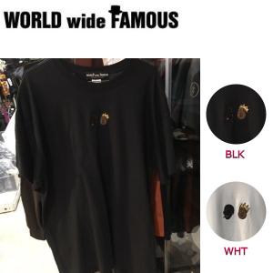 WORLD WIDE FAMOUS ワールドワイドフェイマス DB 半袖Tシャツ クルーネック メンズ レディース XS・S・M・L・XL・2XL 2カラー｜54tide