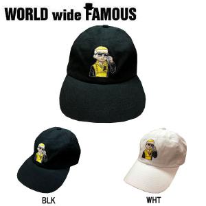 ワールドワイドフェイマス WORLD WIDE FAMOUS メンズ レディース ローキャップ 帽子 SNAKE-CAP｜54tide