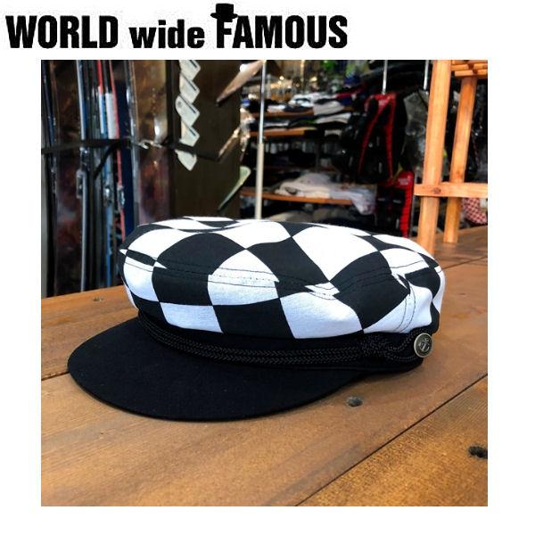 WORLD WIDE FAMOUS ワールドワイドフェイマス  レディース メンズ キャスケット 帽...