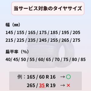 タイヤ交換 12インチ 4本《組み換え、バラン...の詳細画像4