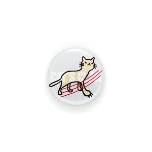 猫 おもしろ かわいい 缶バッチ CAT'S CLAW ネコ ねこ 猫柄 雑貨 - メール便 - SCOPY スコーピー｜55scopy