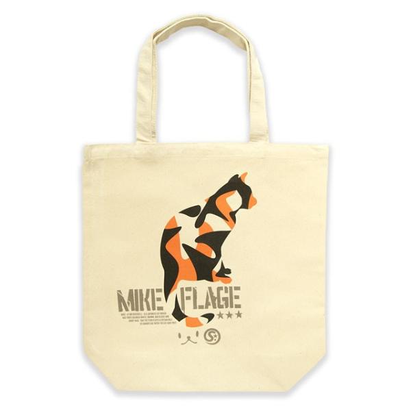 猫 トートバッグ メンズ レディース MIKE-FLAGE ネコ ねこ 猫柄 雑貨 お買い物 エコバ...