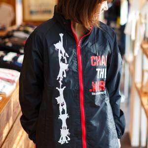 ナイロン ジャケット 猫 CHAIN ネコ ねこ 猫柄 雑貨...