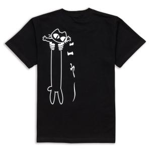 猫 Tシャツ 半袖 LOVE CAT ブラック...の詳細画像5