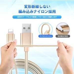 iPhoneケーブル 急速充電 0.25m 0...の詳細画像2