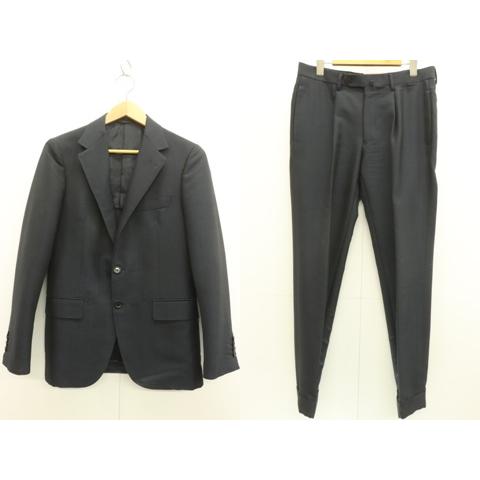 【中古】UNITED ARROWS メンズセットアップスーツ 44 SOVEREIGN モヘア トロ...