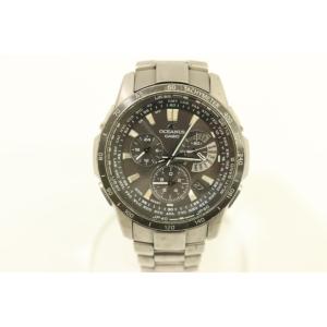 【中古】CASIO メンズ腕時計 -- OCEANUS CASIO -- 銀 シルバー ロゴ ocw...