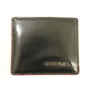 【中古】 DIESEL メンズカードケース -- カードケース DIESEL -- 黒 ブラック ロ...