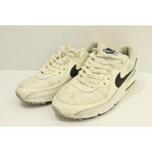 【中古】 NIKE レディーススニーカー 25.5cm WMNS AIR MAX 90 sail N...