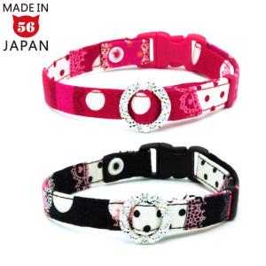ちょこえり猫用首輪 ゴスロリ情熱ローズ : 56nyan 猫用品ゴロにゃん