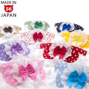 ゴロにゃんオリジナル ちょこえり猫首輪タータンチェック かわいい襟