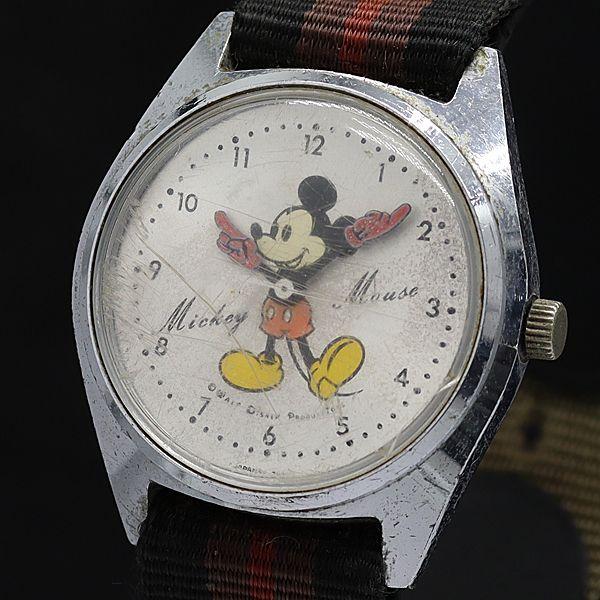 セイコー 手巻き 5000-7000 キャラクターウォッチ ミッキーマウス ラウンド アンティーク ...