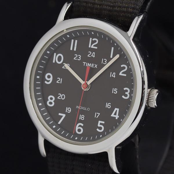 タイメックス WR30M QZ 黒文字盤 メンズ腕時計 KRH 2000000 NSK