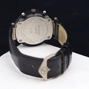 稼働 良品 QZ レノマ U.P. クロノグラ...の詳細画像3