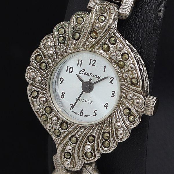 稼動 センチュリー QZ シルバー文字盤 レディース腕時計 KTR 2000000