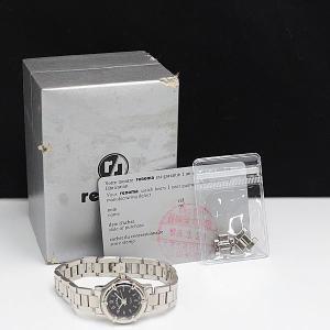 美品 保/箱付 レノマ パリス QZ 黒文字盤...の詳細画像4