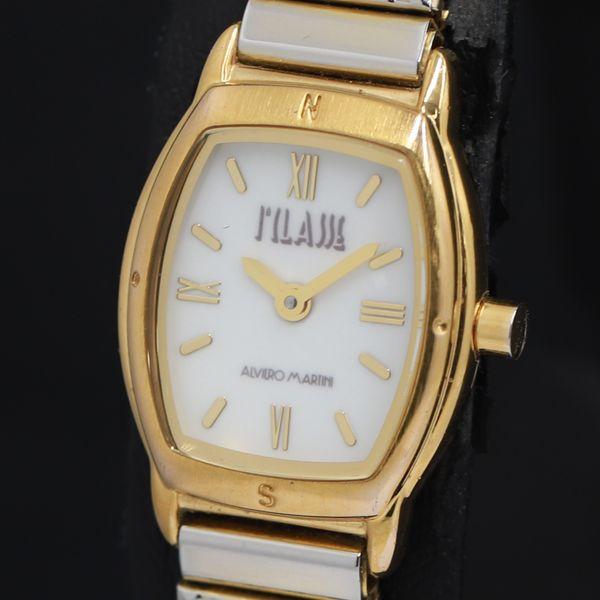 稼動 QZ 良品 プリマクラッセ 4075 白文字盤 レディース腕時計 KRK