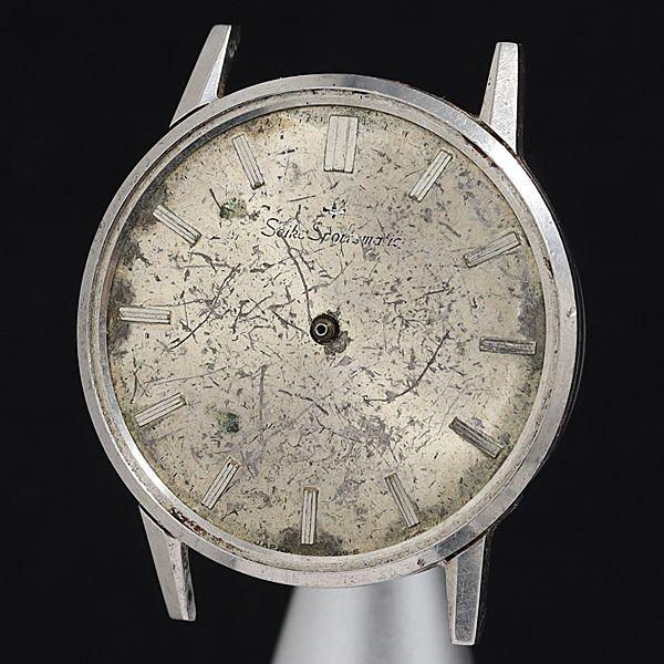 トップのみ セイコー スポーツマチック 15017 AT/自動巻 シルバー文字盤 メンズ腕時計 KT...