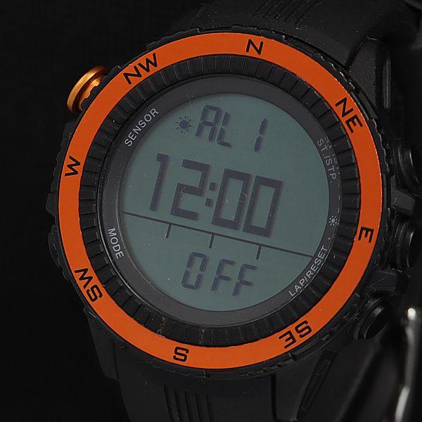 稼働 良品 ラドウェザー センサーマスター QZ デジタル文字盤 ラウンド メンズ腕時計 OSW 2...