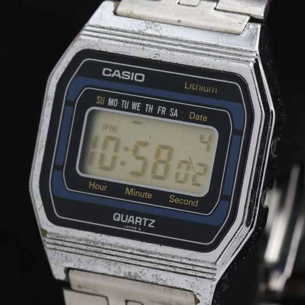 稼働 カシオ 155 B817 リチウム QZ デジタル文字盤 メンズ/レディース腕時計 TKD 2...