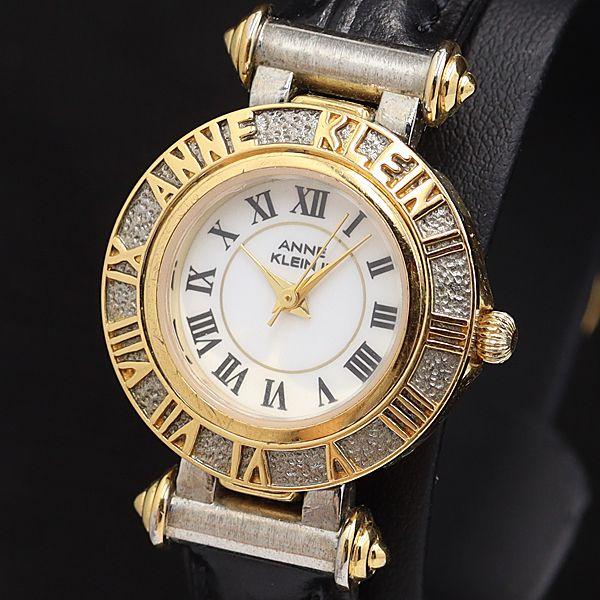 アンクライン AL21 QZ 白文字盤 ラウンド レディース腕時計 OSW 2000000 NSK