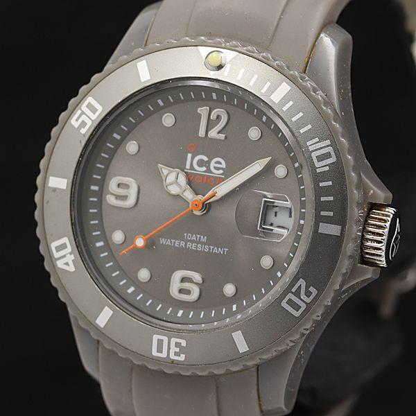 稼動 アイスウォッチ QZ グレー文字盤  メンズ/レディース腕時計 KMR 2000000 NSK
