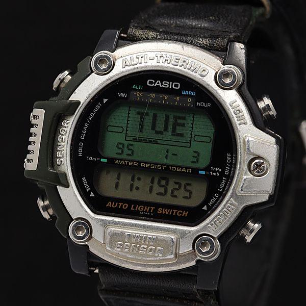 カシオ プロトレック QZ デジタル文字盤  PRT-30 メンズ腕時計 KMR 2000000 N...