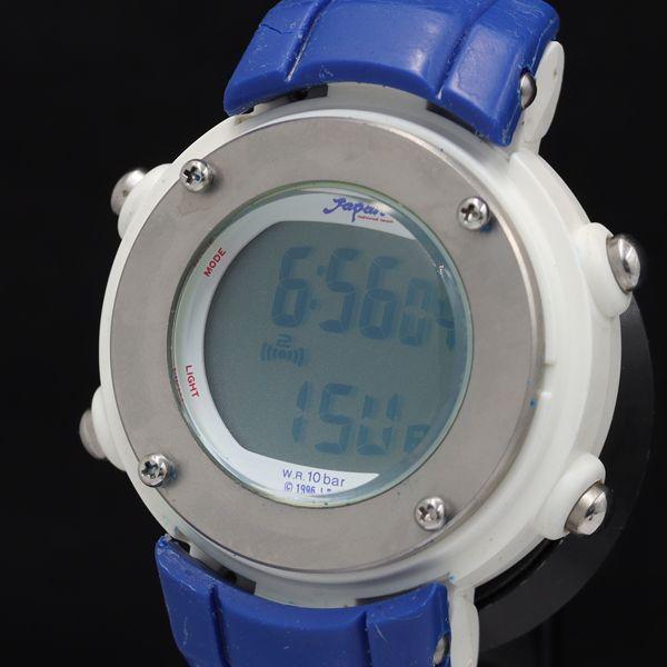 稼働 シチズン D298-L18561 サッカー日本代表 トップのみ QZ デジタル文字盤 メンズ/...