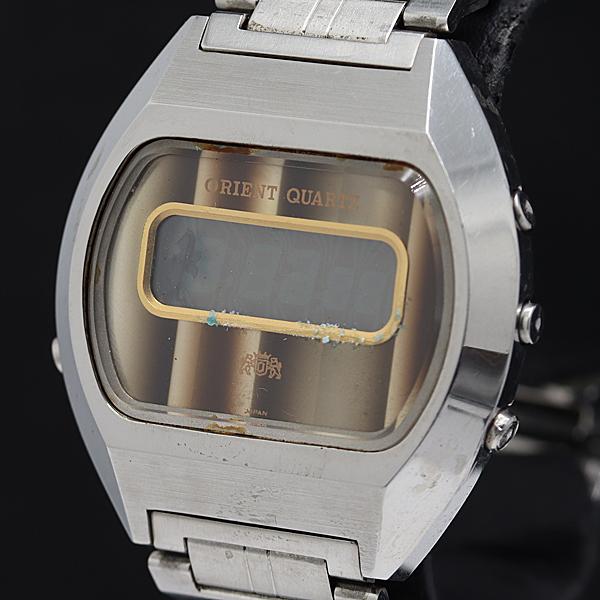 オリエント QZ デジタル文字盤 IT641108-40 メンズ腕時計 2000000 NSK KM...