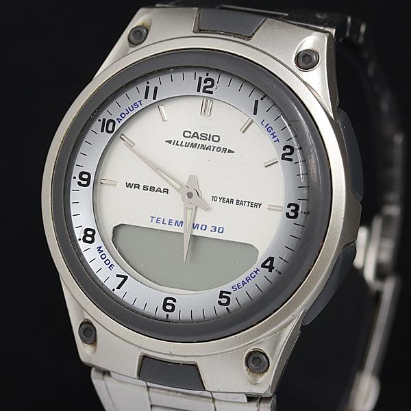 カシオ AW-80 QZ デジアナ メンズ腕時計 KTR 2000000 NSK