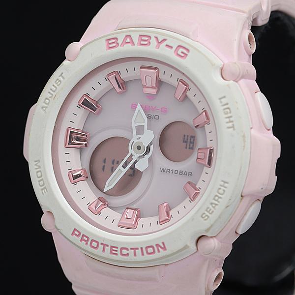 保/箱付 稼働 カシオ ベビージー QZ ピンク文字盤 BGA-270 レディース腕時計 20000...