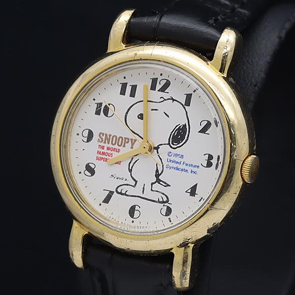 シチズン QZ VEGA ラウンド スヌーピー 白文字盤 レディース腕時計 2000000 NSK ...