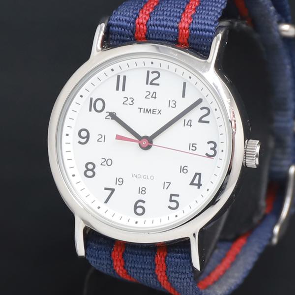 稼働 QZ 良品 タイメックス T2N747 75.R 白文字盤 メンズ腕時計 2000000 NS...