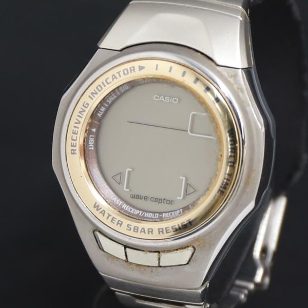 QZ カシオ ウェーブセプター LWV-100J デジタル文字盤 レディース腕時計 4200000 ...