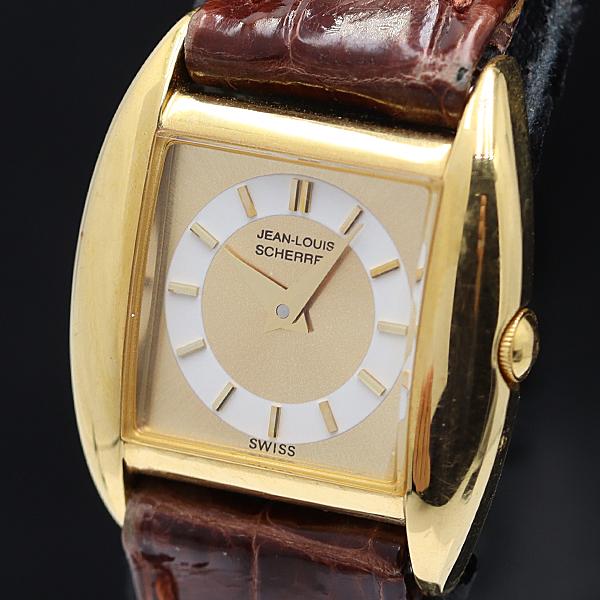 稼働 ジャンルイス QZ ゴールド文字盤 JS-0807 レディース腕時計 2000000 NSK ...