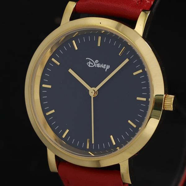 ディズニー ディズニートレジャー ケイウノ QZ ネイビー文字盤 メンズ/レディース腕時計 KRH ...