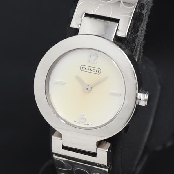 QZ コーチ 0185.8.436.051 白文字盤 レディース腕時計 2000000 NSK KR...