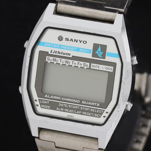 サンヨー リチウム D530 QZ デジタル文字盤 メンズ腕時計 KRH 2000000 NSK