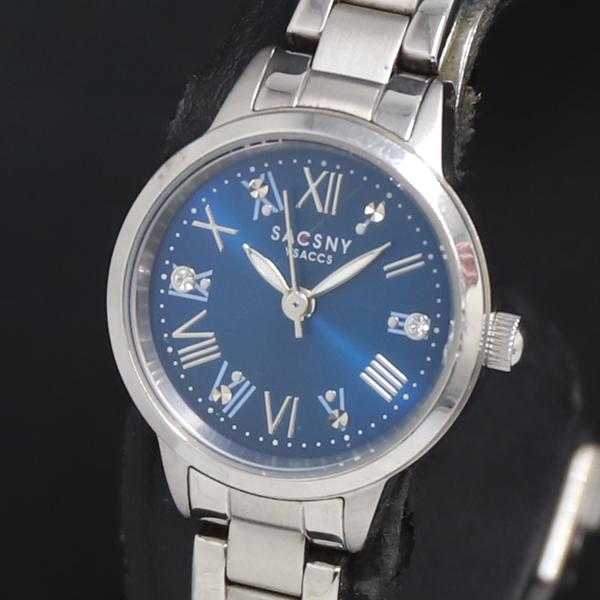 QZ 石付 SACSNY SY-15130 青文字盤 レディース腕時計 2000000 NSK KR...